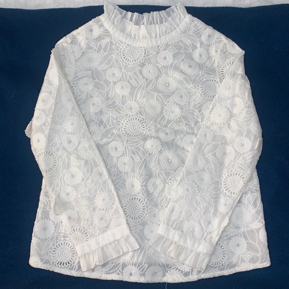Bonpoint Other - Bonpoint Girl’s long sleeve blouse